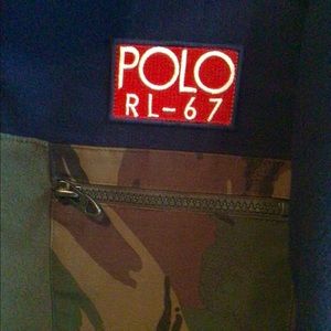 Ralph Lauren camouflage fleece